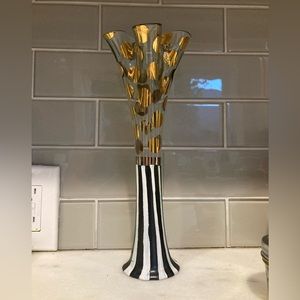 MacKenzie-Child 12” Circus Clown Vase